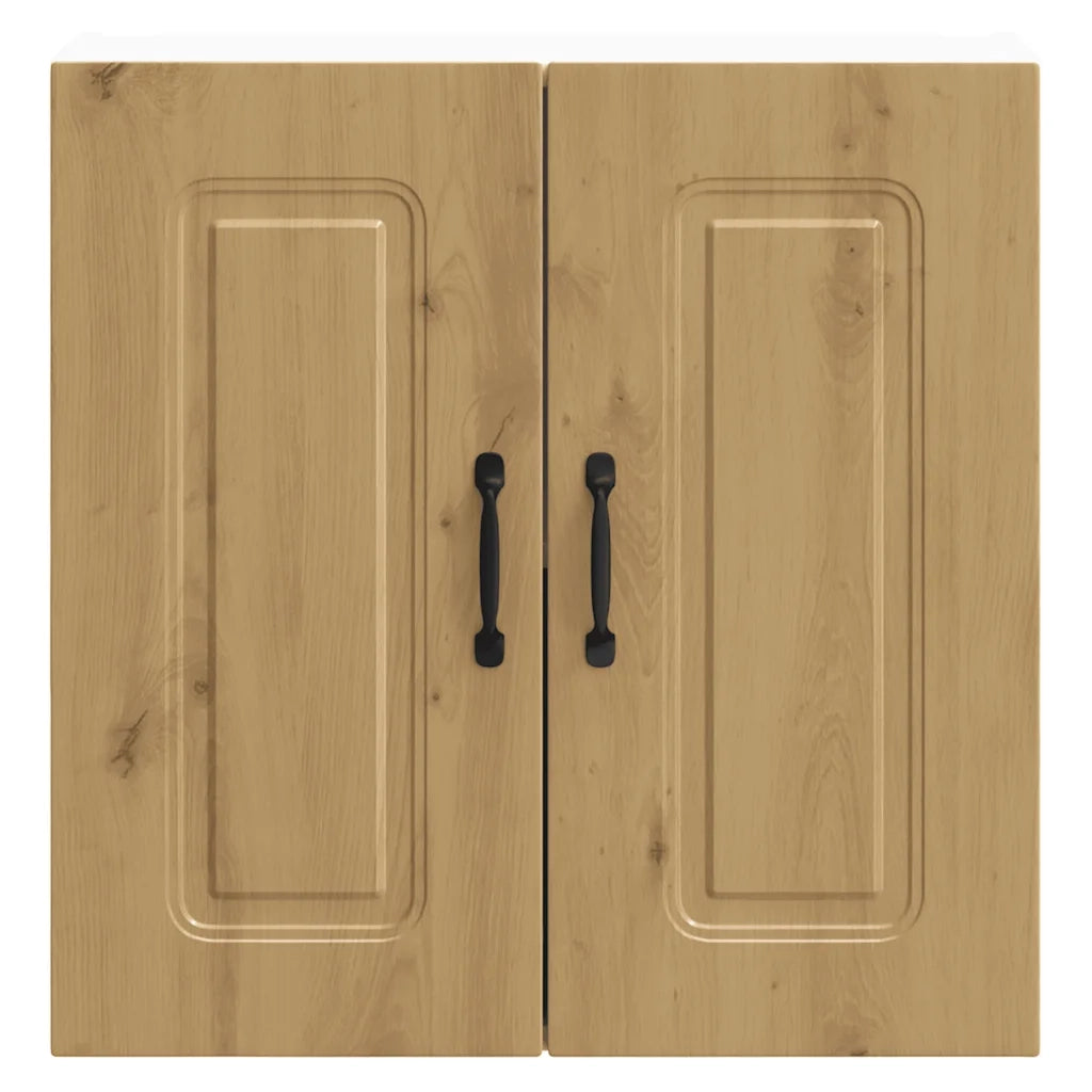 Pensile da Cucina | Mobile da Cucina Kalmar Rovere Artigianale Legno Multistrato