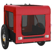 Rimorchio/carrello per animali domestici rosso 02_0044366