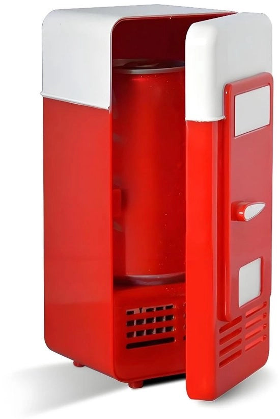 Mini frigorifero portatile per bevande con alimentazione via USB