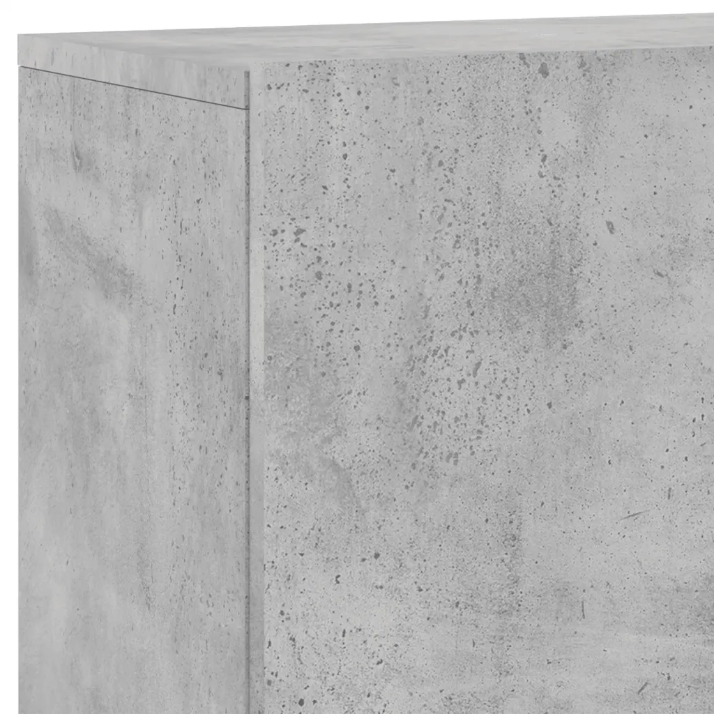 Mobile TV a Parete | Armadietto TV | Mobile Porta TV Grigio Cemento 100x30x41 cm