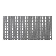 PEDANA DOCCIA IN PLASTICA E GOMMA ANTISCIVOLO GRIGIO 40X80 CM