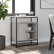 Credenza Grigio Sonoma 69x35x80 cm in Legno Multistratocod mxl 131326