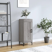 Credenza Grigio Sonoma 34,5x34x90 cm in Legno Multistratocod mxl 104873