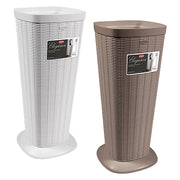 PORTAOMBRELLI 'ELEGANCE' cm 25,5 x 25,5 x h 57 - bianco  - STEFANPLAST