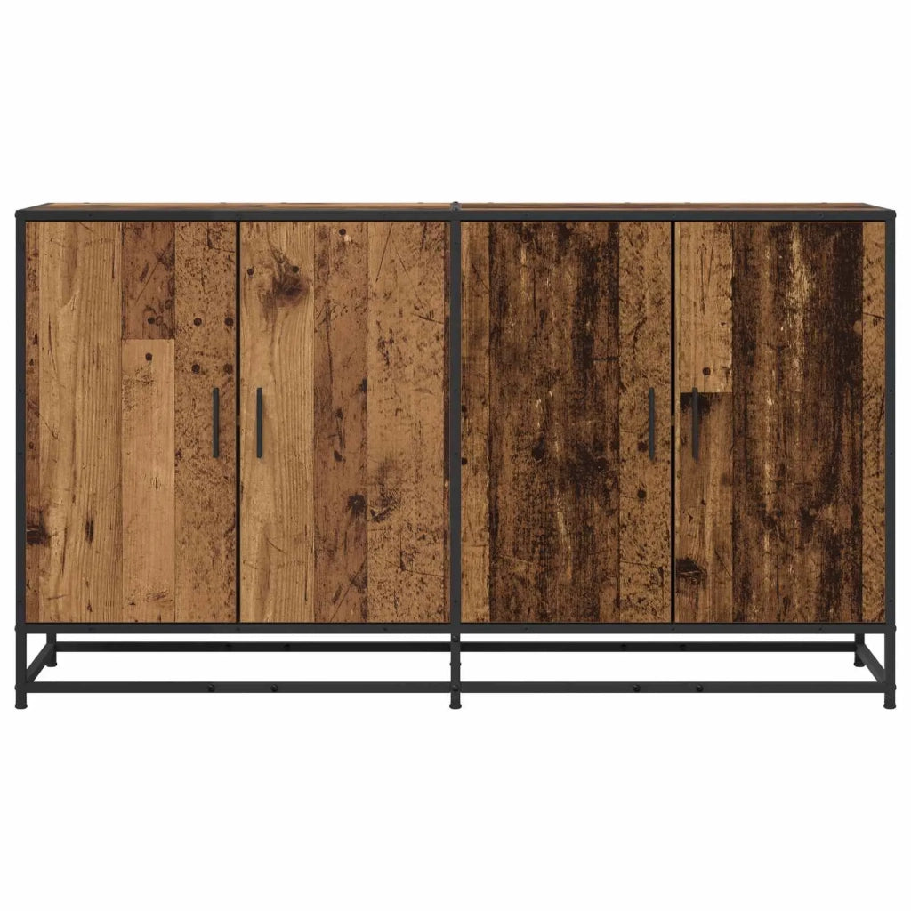 Credenza Legno antico 134 x 35 x 76 cm Legno ingegnerizzato 3446626