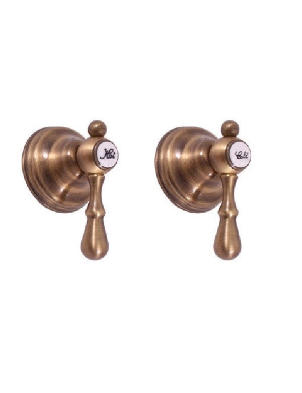 MORAVA Miscelatore Doccia Incasso Retro in Bronzo
