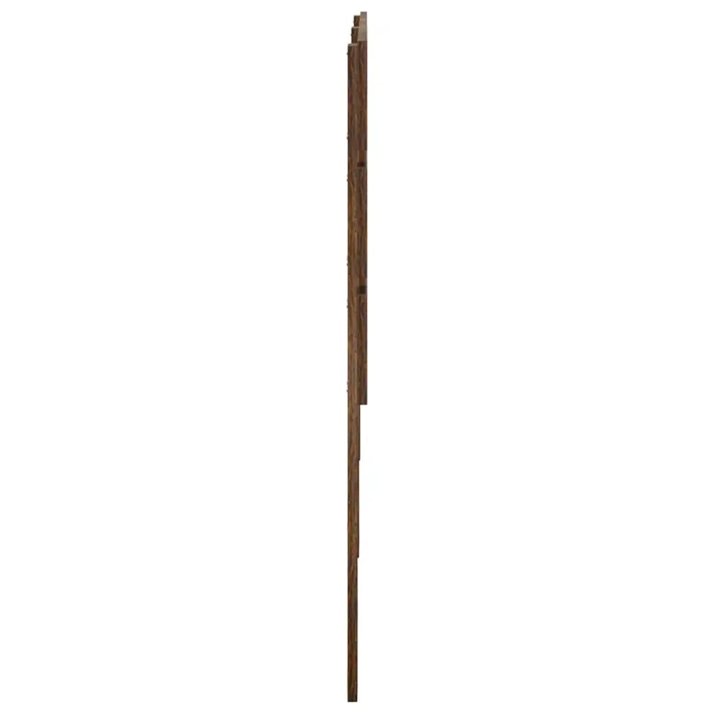 Testiera-Testata-Testiera Decorativa Rovere fum¨¦ 180 cm Legno multistrato 884671