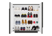 Scarpiera 2 Ante Battenti 81,2x39,2x86 cm Ping Ardesia