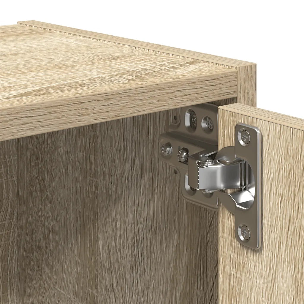 Libreria-Scaffale per Libri-Mobile di Stoccaggio Rovere Sonoma 40x24x102 cm in Legno Multistrato