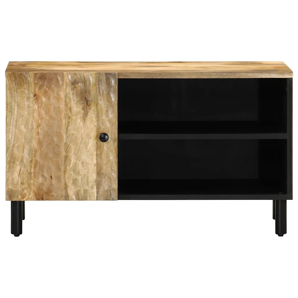Mobile Porta TV 80x31x46 cm in Legno Massello di Mangocod mxl 113310