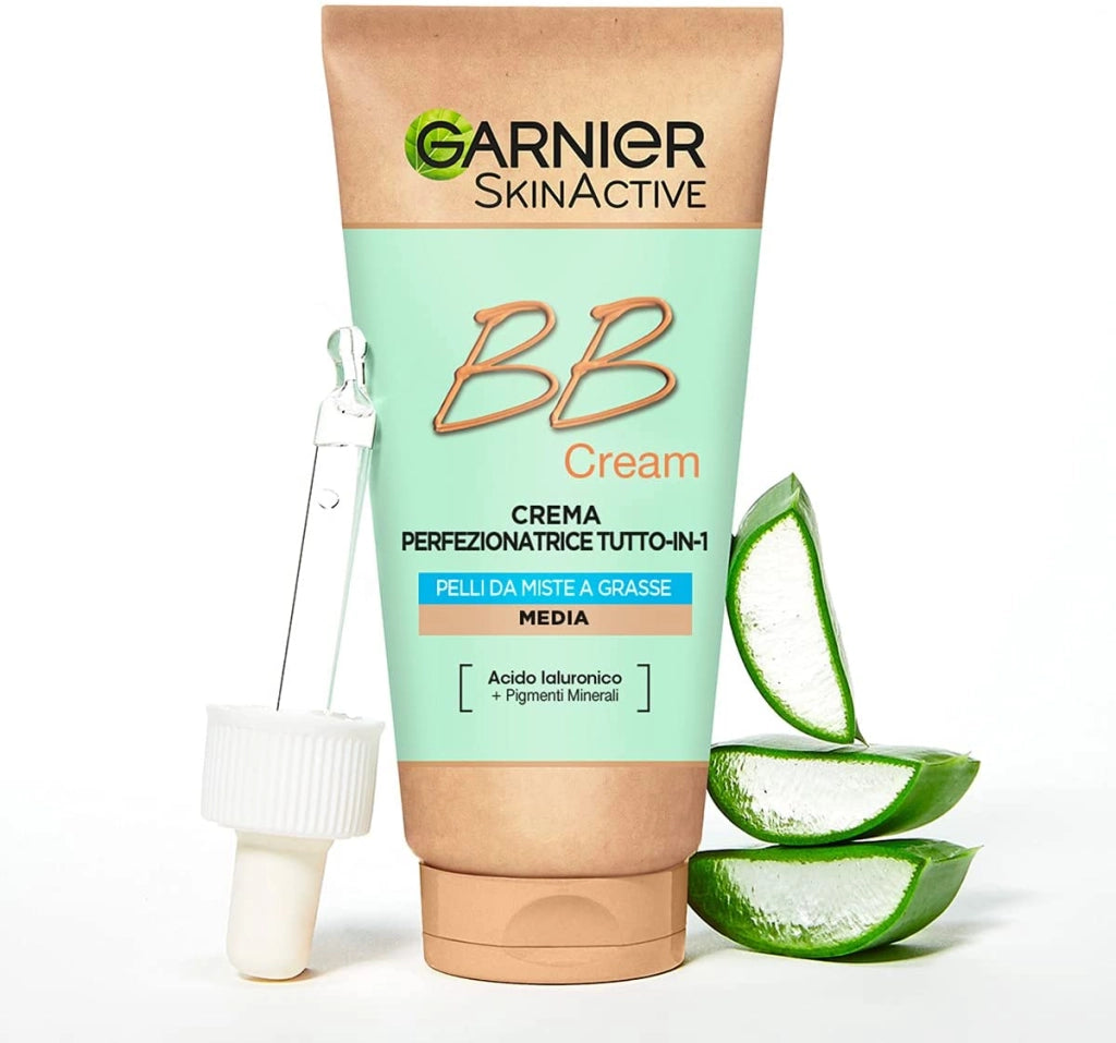 GARNIER BB CREAM ALL ' ALOE VERA OPACIZZANTE PER PELLI MISTE O GRASSE 50 ML