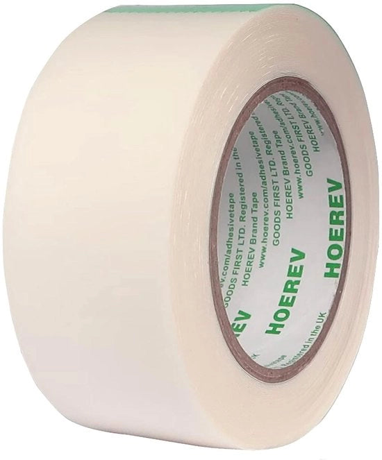 Tape in PE UHMW - Resistente alla abrasione - Riduzione del rumore - Proprietà autoadesiva - 0,28 mm x 16,4 m - Transparente