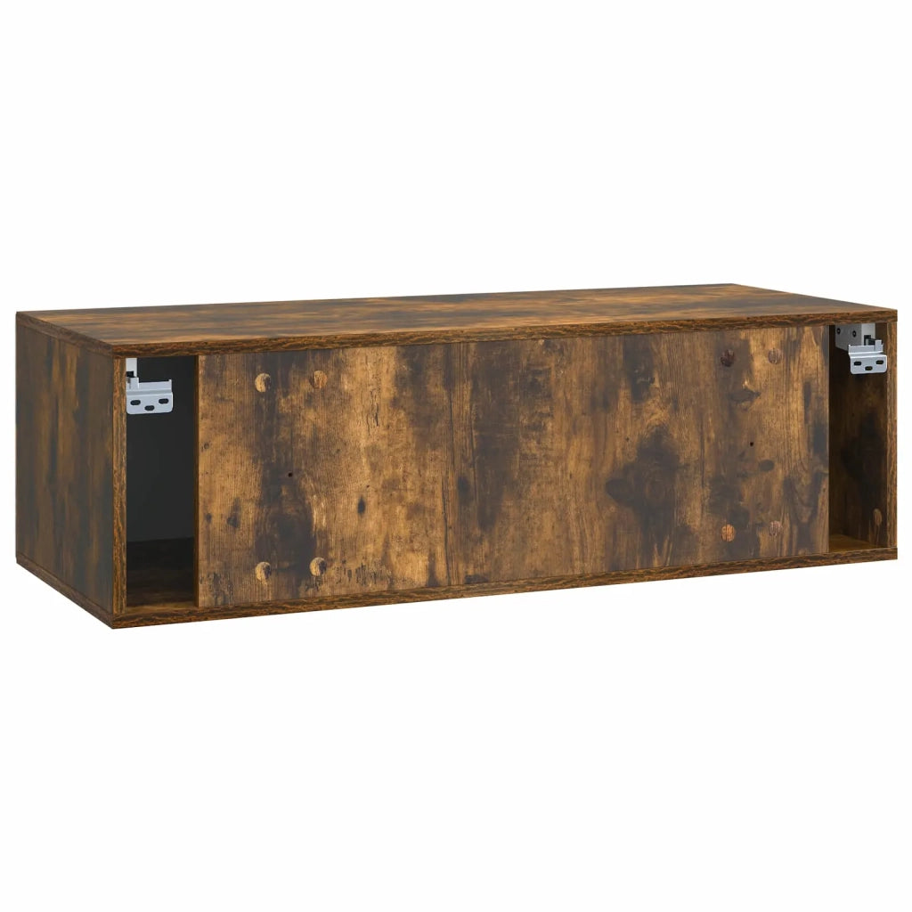 Mobile Porta TV da Muro Rovere Fumo 98 x 41 x 30 cm