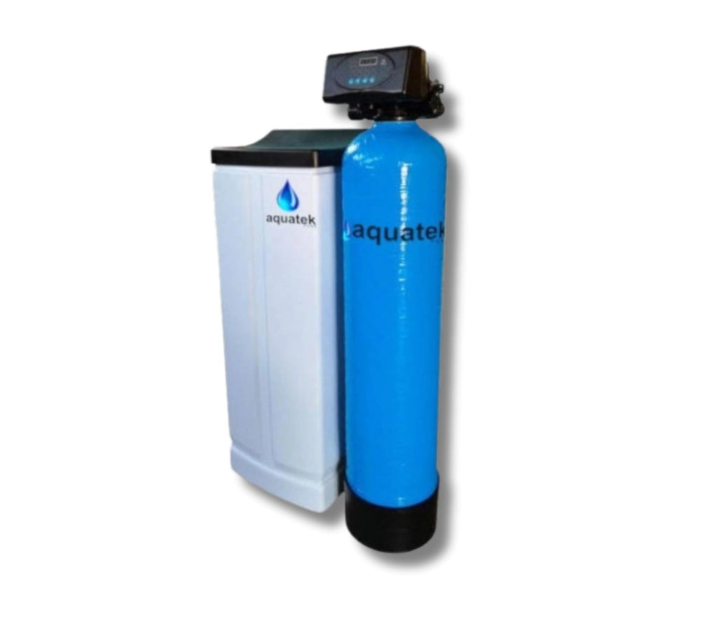 Addolcitore Acqua WAVE 35L Doppio Corpo con Valvola Elettronica F69P3, Resine, Kit By-Pass, per 114 Persone