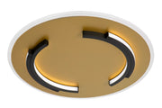 Plafoniera LED Lucide Andreas 39,6cm 30W ottone rotonda