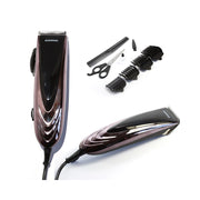 Trade Shop - Tagliacapelli Rasoio Elettrico Regola Barba Baffi Basette Lama Inox Gm-813 -