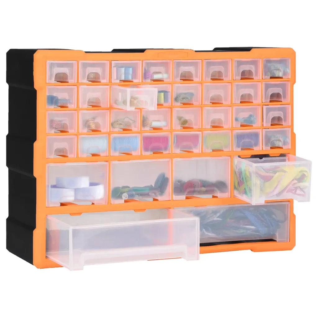 Mobile Contenitore con 38 Cassetti 52x16x37,5 cm CFW4384455