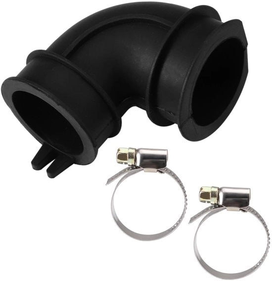 Sostituzione Slang per Lavastoviglie - Manopola Slang - 2 Viti - Acciaio Inossidabile/Rubber - Diametro Interno 2,5 cm - Slang di Scarico