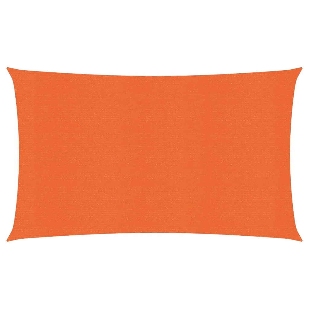Vela Parasole 160 g/mÂ² Rettangolare Arancione 4x7 m in HDPE