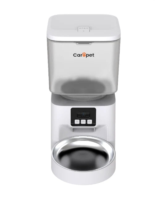 Carepet distributore per cibo automatico pet W01K-2 Con una capacità di 4,5L