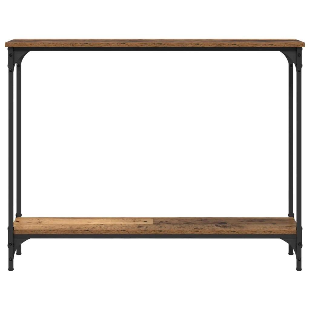 Tavolo consolle Legno vecchio 100 x 22,5 x 75 cm 882190