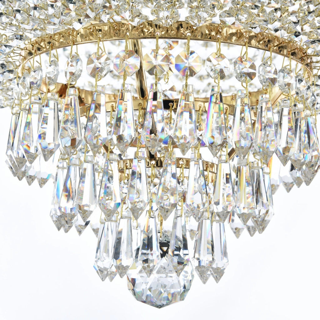Lampadario Palace cristallo ottone 6xE27 Maytoni DIA890