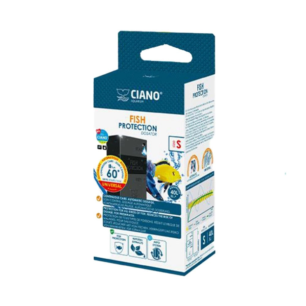 Ciano Fish Protection Dosator - Dosatore automatico di biocondizionatore per acquari Modello: S