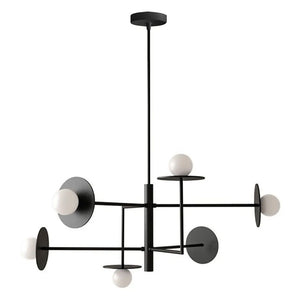 Lampada APP1668-6CP Black