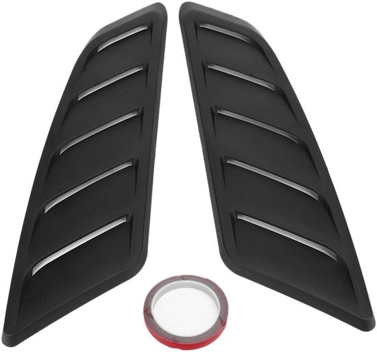 Ventilazione Universale per Capote Motore - Progetto Louvre - Modifica Auto - Raffreddamento - Facile da Installare - Resistente ai Colpi - Ventilazione Capote Motore