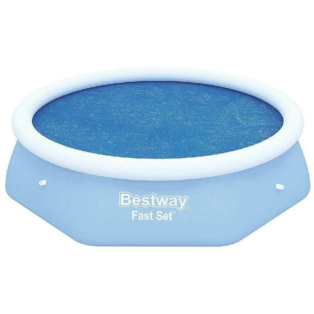 Trade Shop - Telo Termico Per Piscina Fast Set Rotonda Diametro 244 Cm Copertura Solare 58060 -