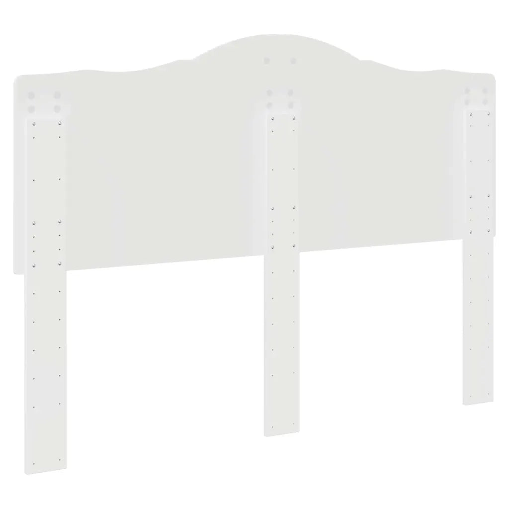 Testiera-Testata-Testiera Decorativa Bianco Lucido 150 cm Legno multistrato 355390