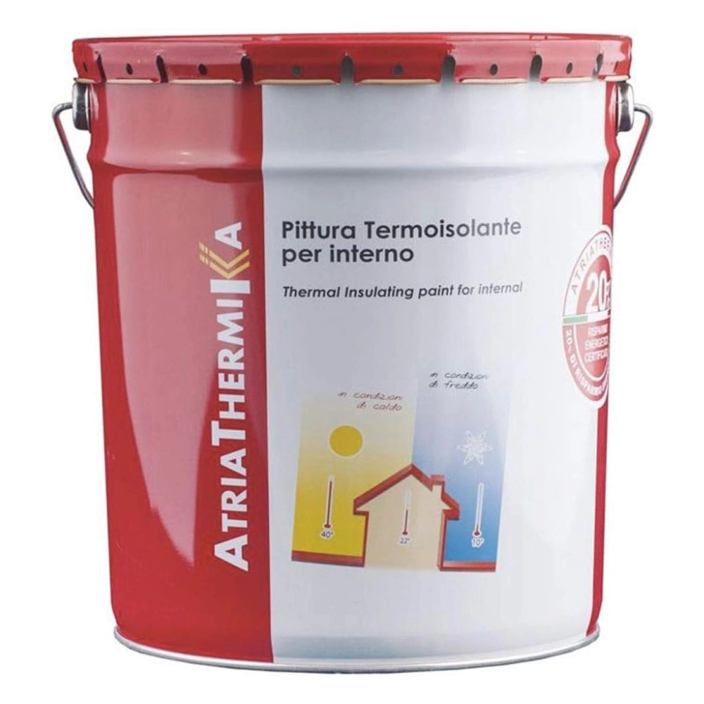 Atria atriathermika pittura per interni termoisolante e antimuffa *** formato 2.5 lt, confezione 1
