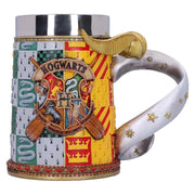 Bicchiere da 600 ml ispirato al Quidditch Boccino d'Oro con tazza interna in acciaio inossidabile rimovibile Multicolore Harry Potter