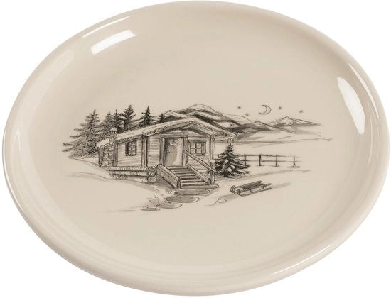 Teller Chalet Ø 21 cm