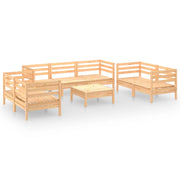 Set di mobili da giardino mobili da esterno 8 pezzi legno di pino massiccio 02_0017824