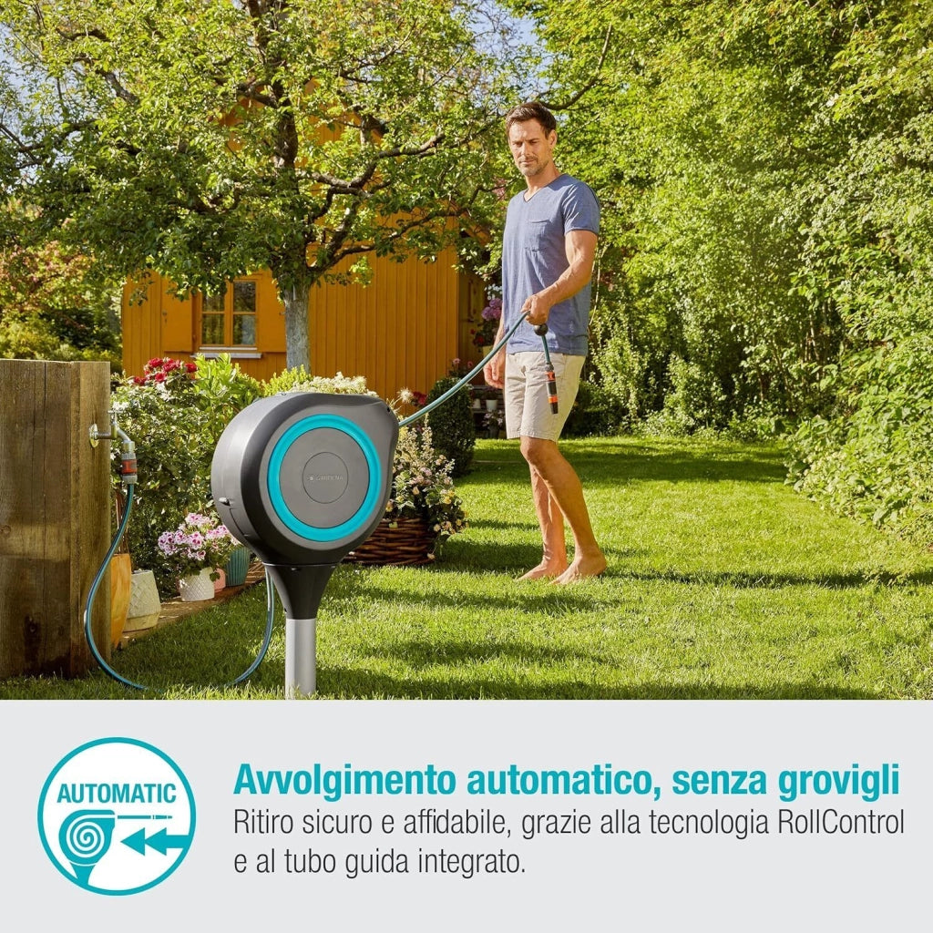 Gardena 18614-20 pompa da giardino 20 m Sul suolo Blu
