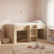 Letto Alto per Bambini Rovere Sonoma 80 x 160 cm 3422573