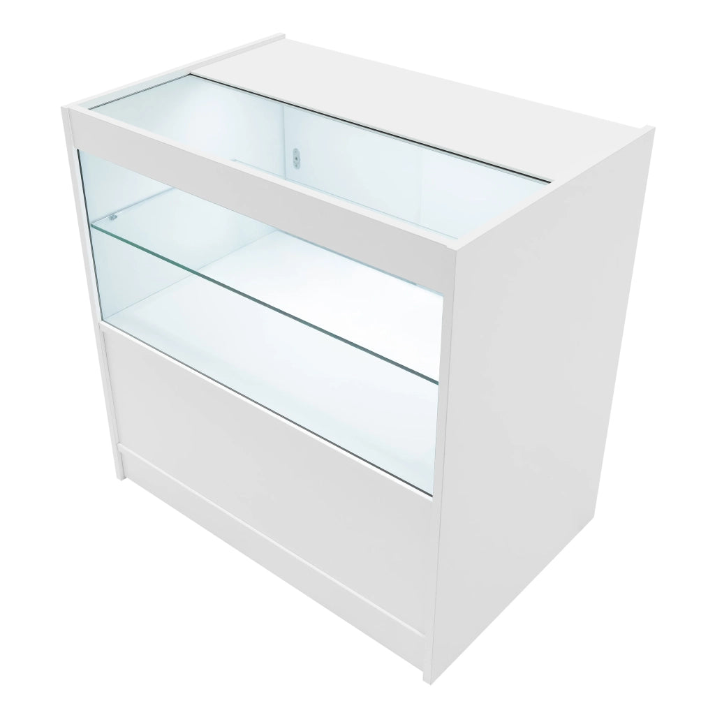 Set Banconi LED Bianco Harmonia B900 C900 LM60 Vetrina Negozio con Serratura