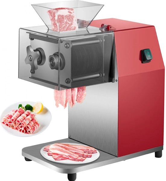 Macchina per tagliare carne Macchina per tagliare carne commerciale 850 W Macchina per tagliare carne commerciale 360x220x460 mm Macchina per tagliare carne elettrica in acciaio inossidabile