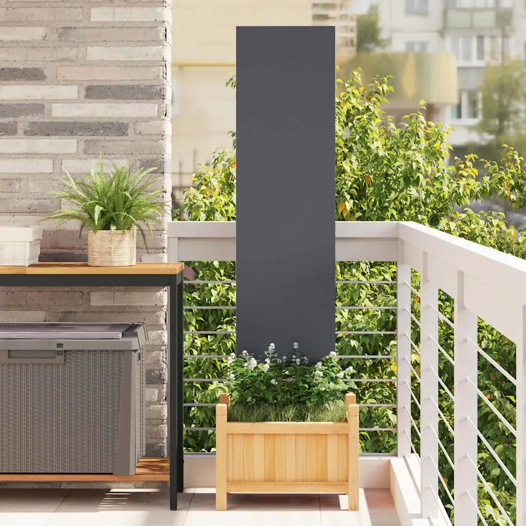 vidaXL Pannello Decorativo da Giardino Altro Antracite 32 x 140 cm
