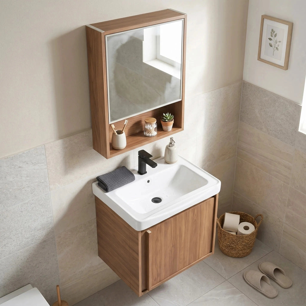 Set Di Mobili Da Bagno Con Lavabo Gama T25023 Hhl 50cm