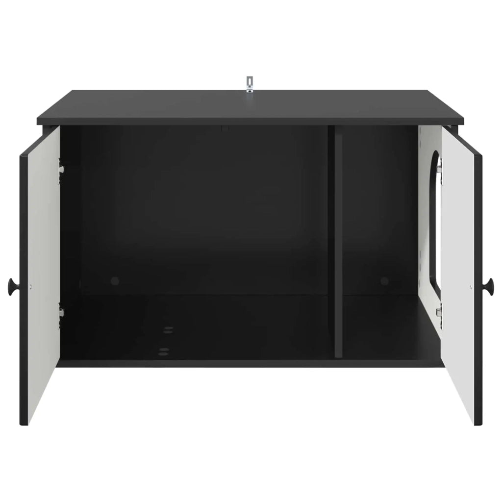 Casa per Gatti Nero 85 x 55 x 50,5 cm Legno multistrato