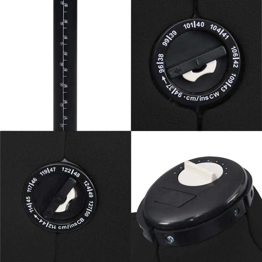 Manichino Femminile Regolabile Nero Taglia L 44-50 CFW5175243