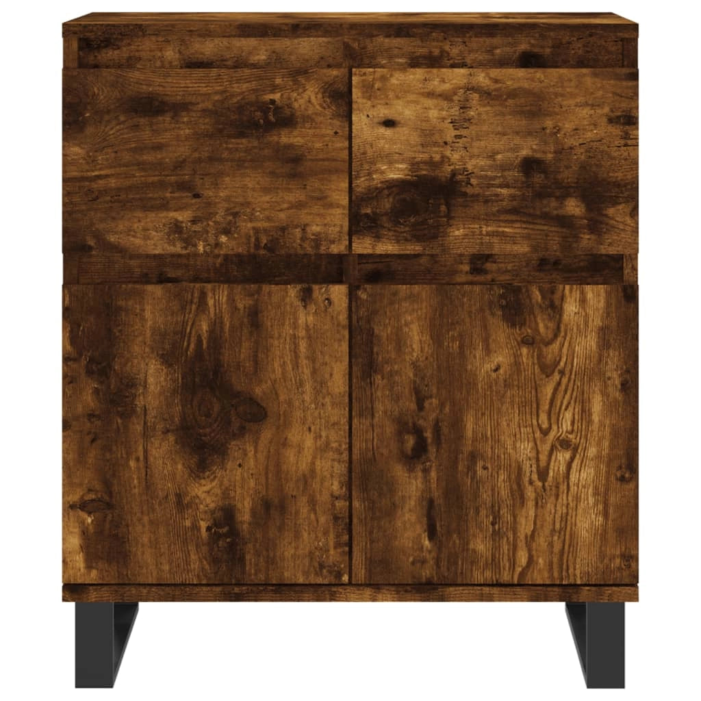 Buffet credenza cassettiera armadio mobile contenitore organizer per cucina soggiorno salotto 60 x 35 x 70 cm legno ingegnerizzato marrone 02_0030981
