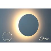 Applique Led Da Parete Ottoline 6W Bianco Caldo 3000K IP65 Rotondo 360 Gradi Carcassa Bianca SKU-7524