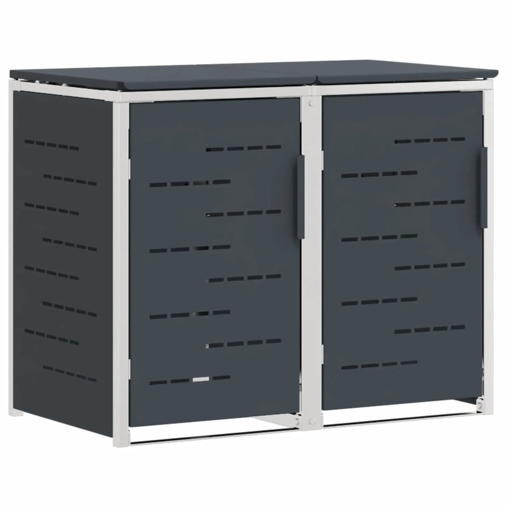 Stoccaggio contenitore a ruote Antracite 138 x 77,5 x 112,5 cm 3422240