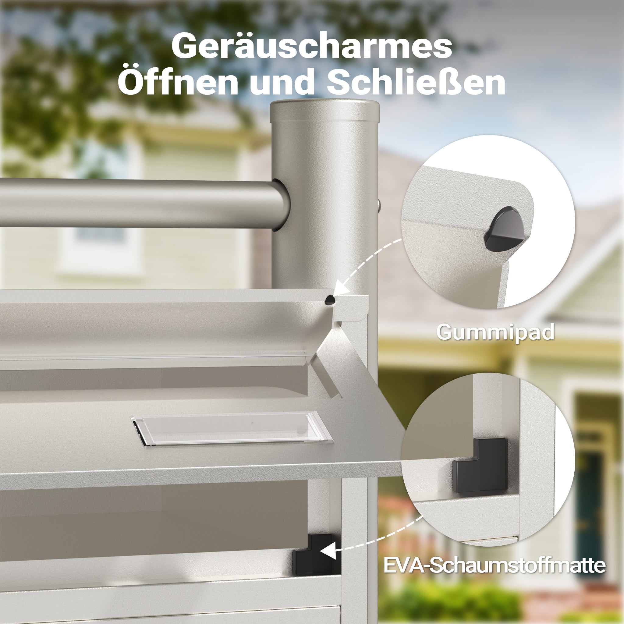 Cassetta postale condominiale autoportante 6 posti, acciaio inox, 1 modulo, 556 x 270 x 1500 mm