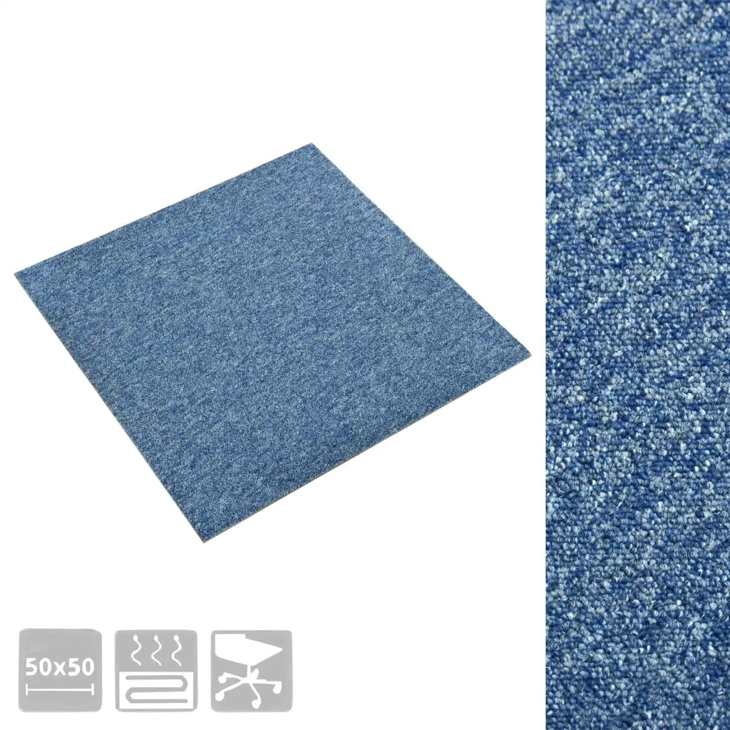 Tappeto 20 pcs Blu 50 x 50 cm 100% Polipropilene 42046751
