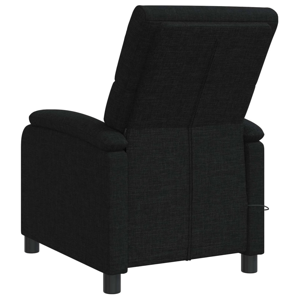 Divano Sedia-Poltrona Massaggiante Nero Tessuto 326633