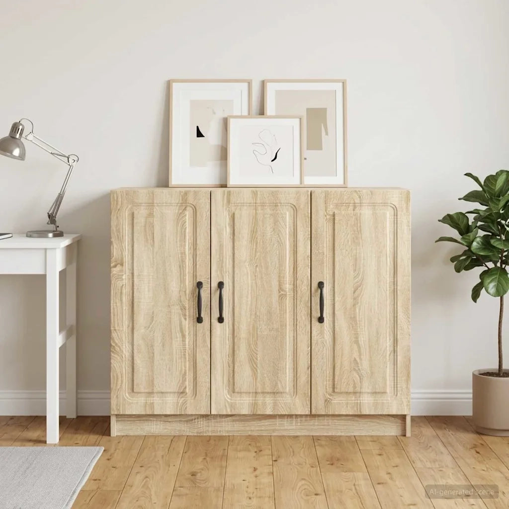 Credenza Rovere Sonoma 89 x 34,5 x 77 cm Legno ingegnerizzato 895797